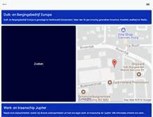 Tablet Screenshot of duikbedrijfeuropa.nl